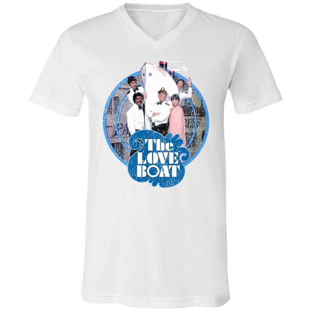 Unisex V-Neck T-Shirt - MEYLLC2Y - White - 1