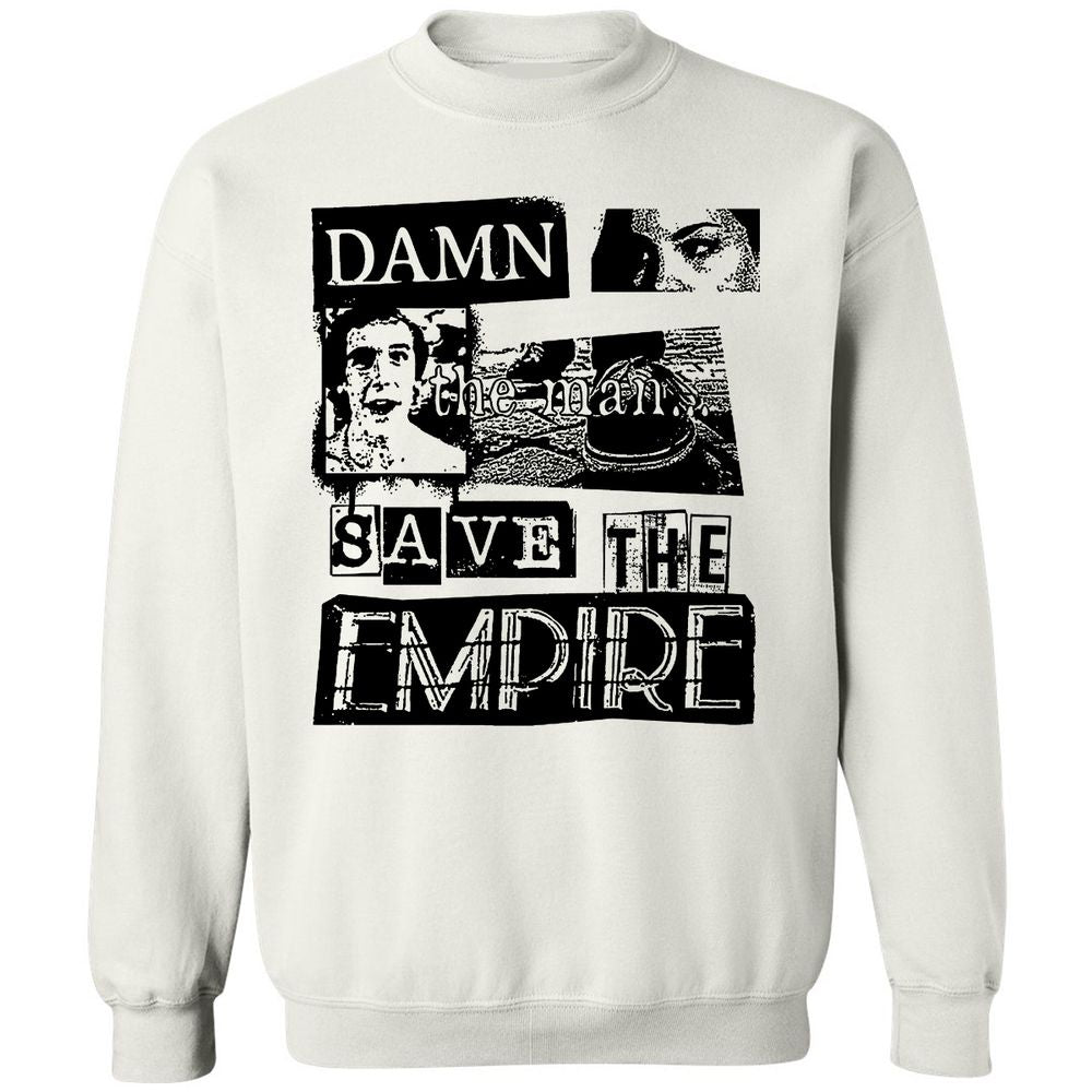 Classic Unisex Sweatshirt - A4BVGJUM - White - 1