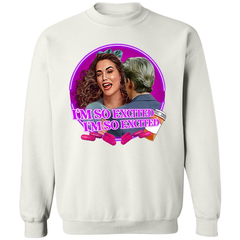 Classic Unisex Sweatshirt - QCTH9BPN - White - 1