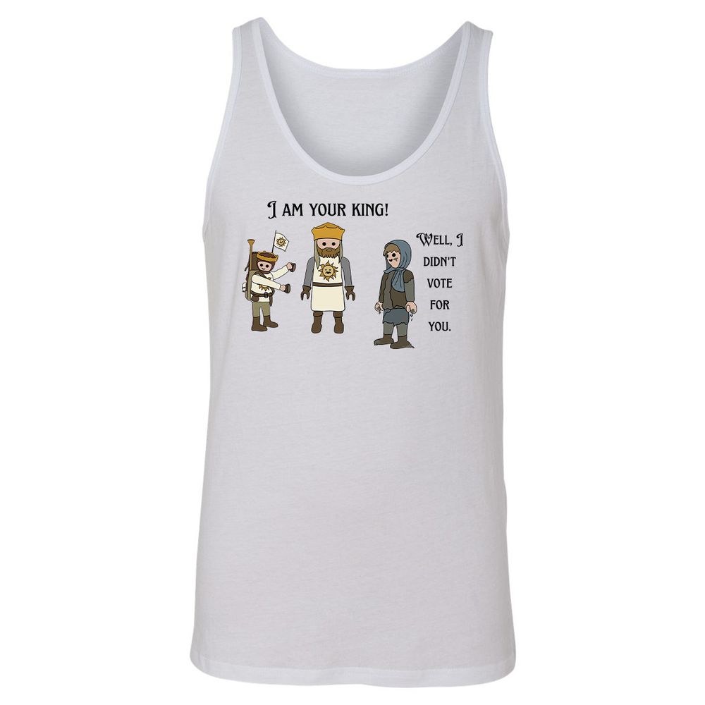 Unisex Jersey Tank - 5N96THGD - White - 1