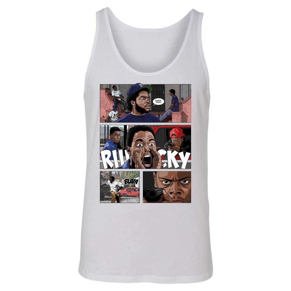 Unisex Jersey Tank - 2A3MP8NW - White - 1