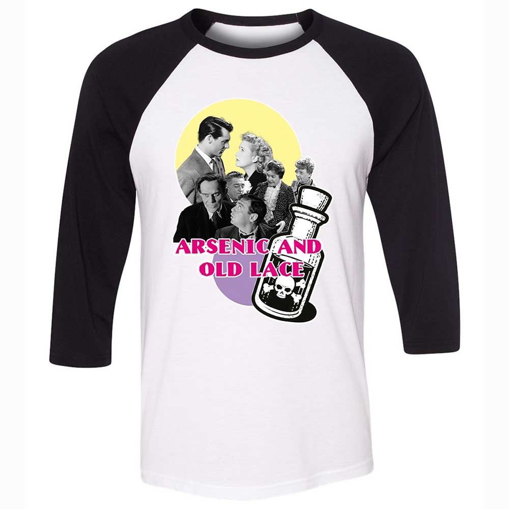 Unisex 3/4 Baseball Tee - XAB31J77 - White/Black - 1