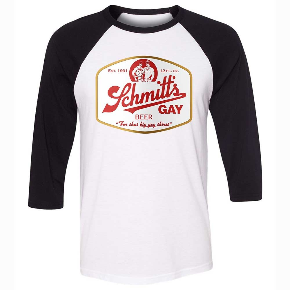 Schmitt's Gay Beer - White/Black - 1