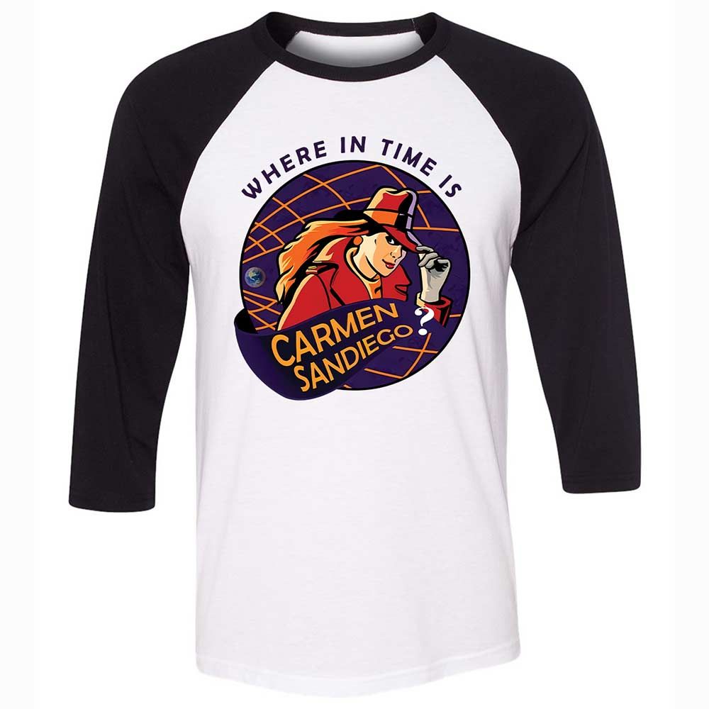 Where in Time Is Carmen Sandiego - White/Black - 1