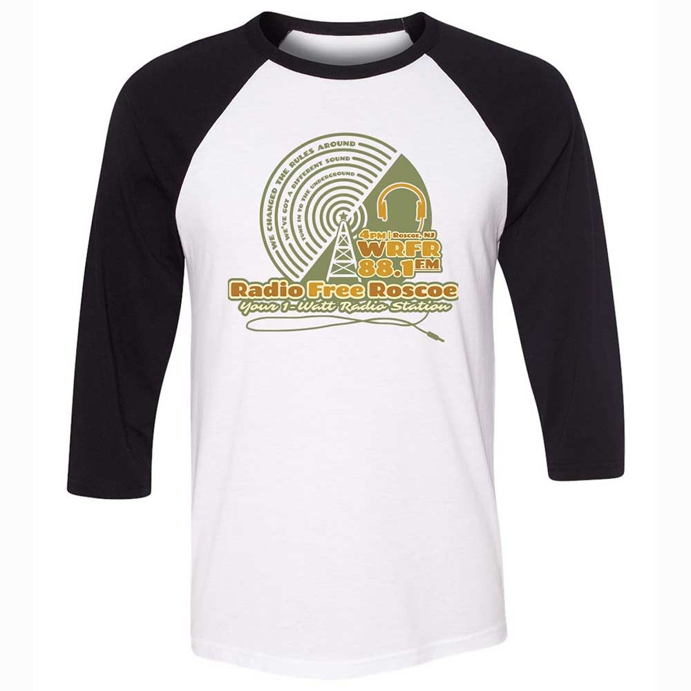 Radio Free Roscoe - White/Black - 1