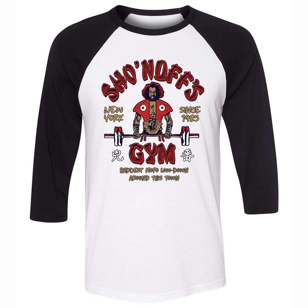 Sho'nuff's Gym - White/Black - 1