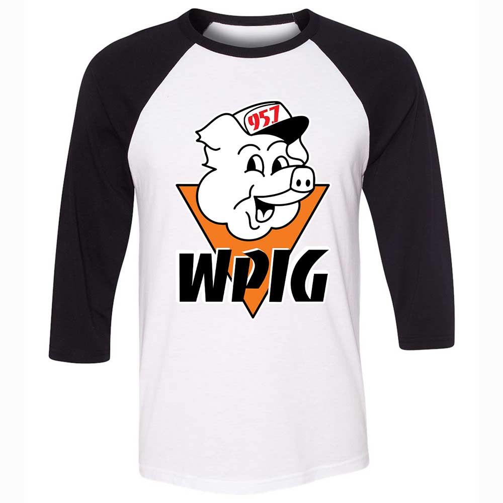 Wpig 95.7 Radio Station - White/Black - 1