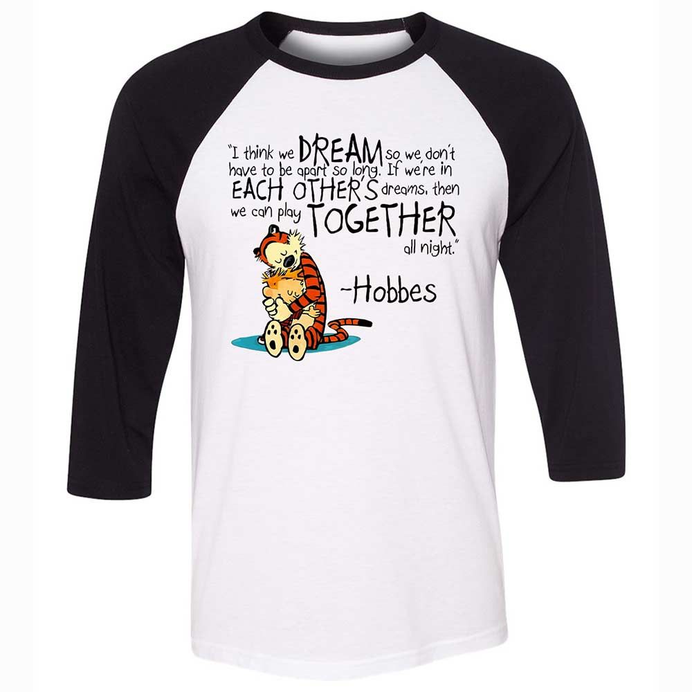 Calvin Hobbes Dreams - White/Black - 1