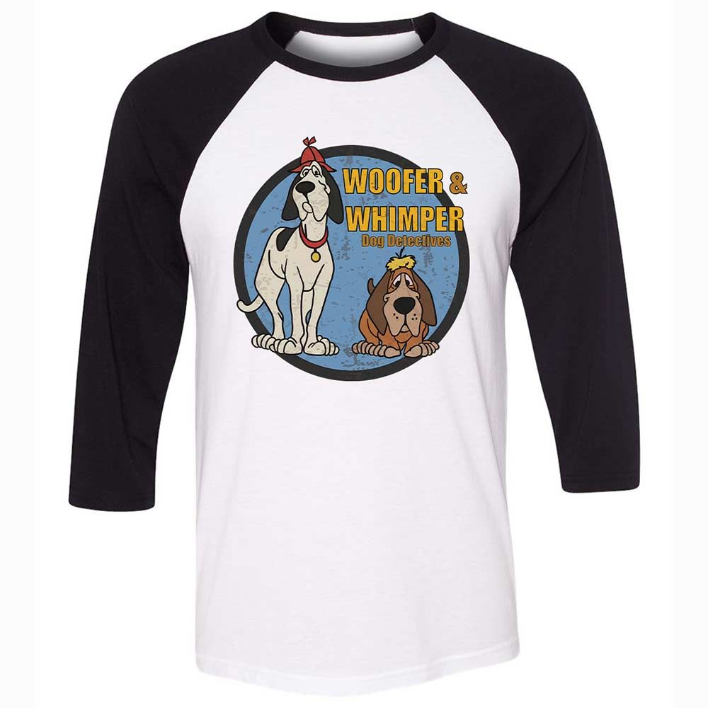 Unisex 3/4 Baseball Tee - H2915G67 - White/Black - 1