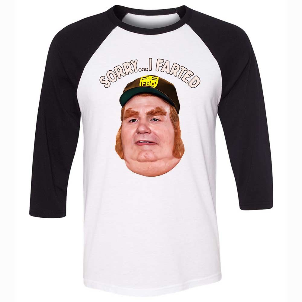Unisex 3/4 Baseball Tee - KA44TRXA - White/Black - 1