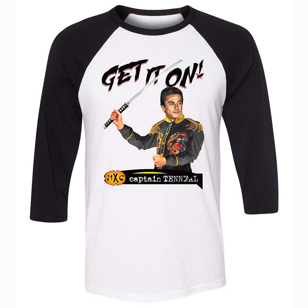 Unisex 3/4 Baseball Tee - Y5MXJTBB - White/Black - 1