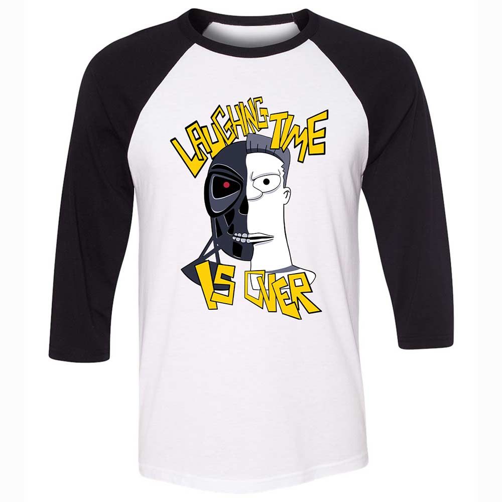 Laughing time is over - White/Black - 1