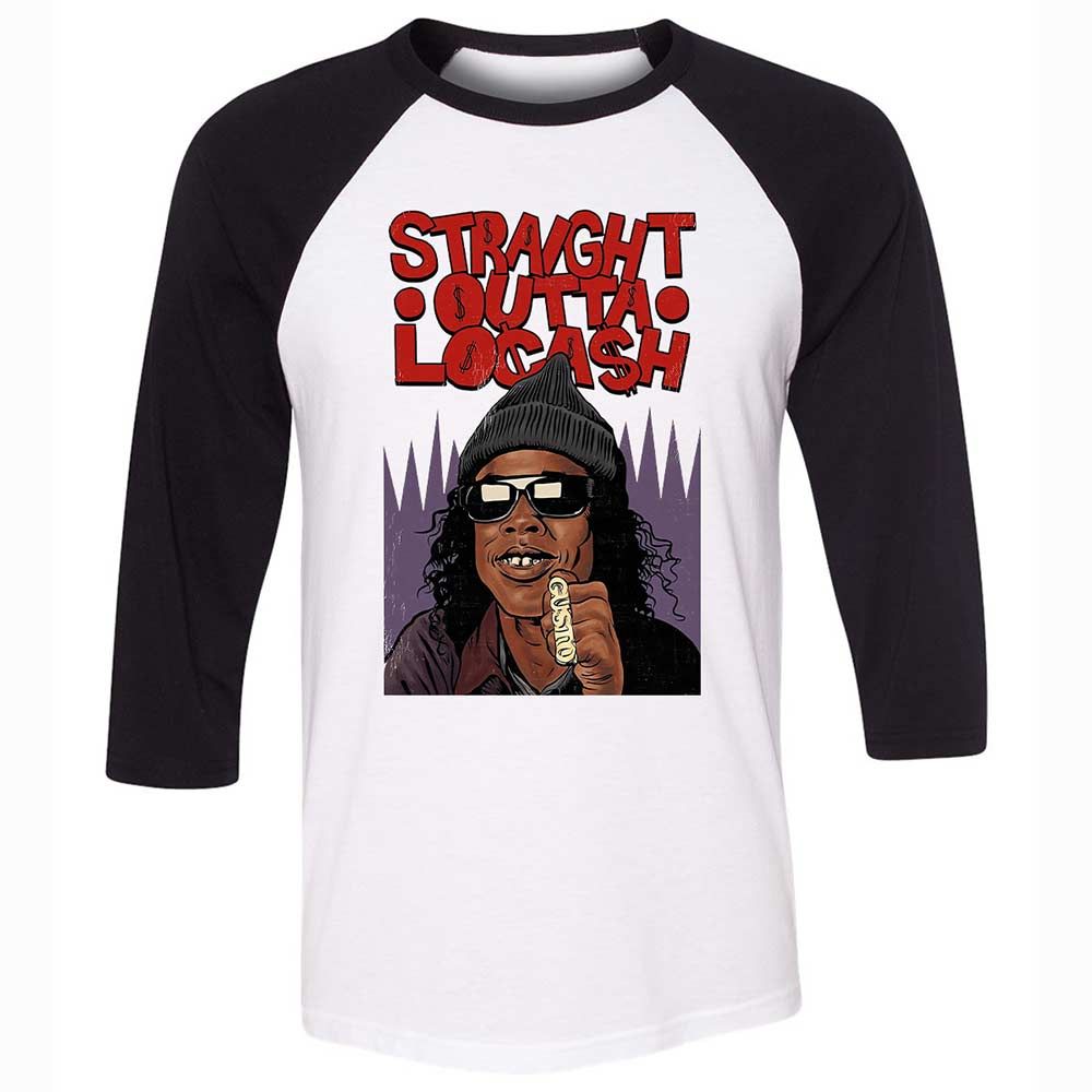 Straight Outta Locash - White/Black - 1