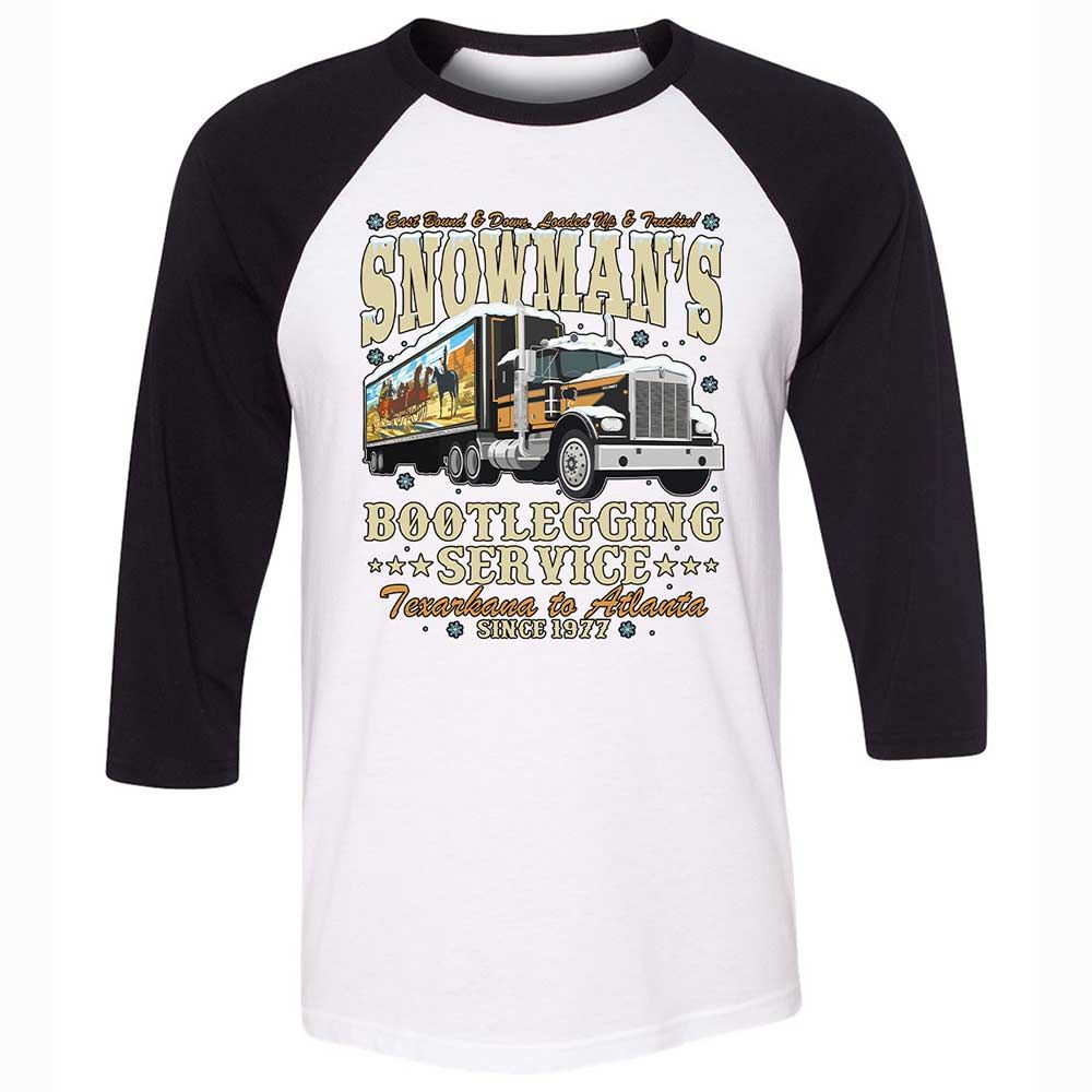 Snowman's Bootlegging Service - White/Black - 1
