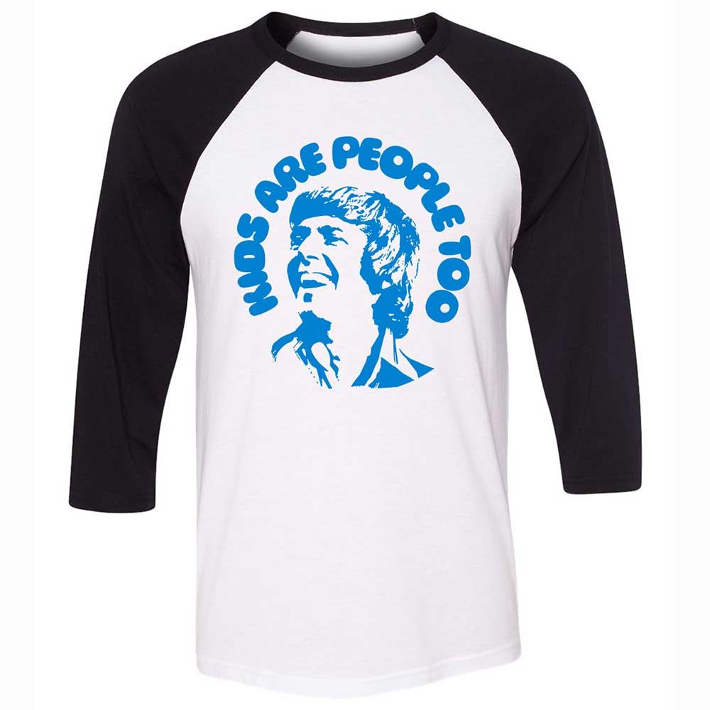 Unisex 3/4 Baseball Tee - QJU1WQFB - White/Black - 1