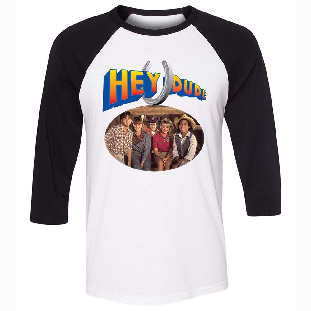 Unisex 3/4 Baseball Tee - AQ8P6JG7 - White/Black - 1
