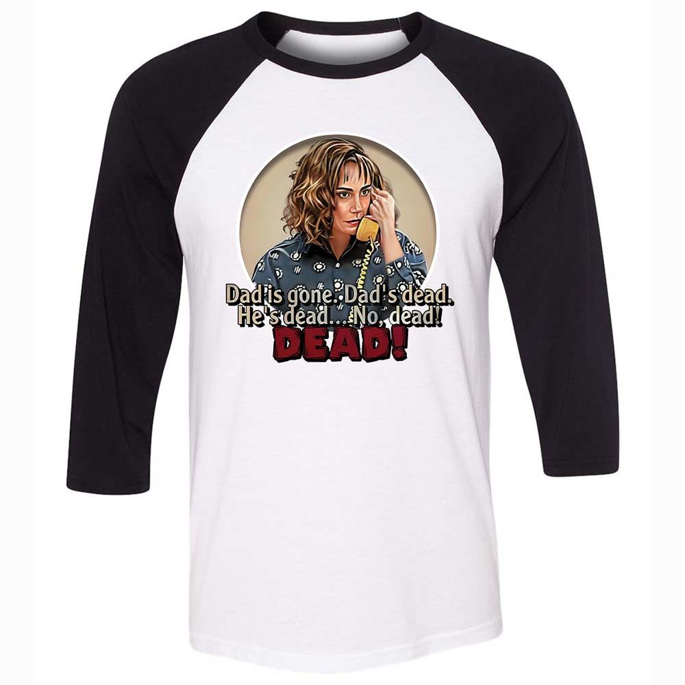Unisex 3/4 Baseball Tee - CY78AZJ2 - White/Black - 1