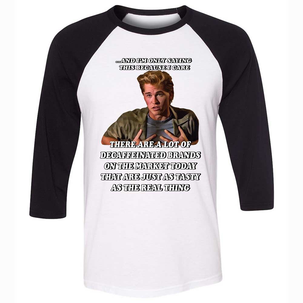 Unisex 3/4 Baseball Tee - 22TJDRXT - White/Black - 1
