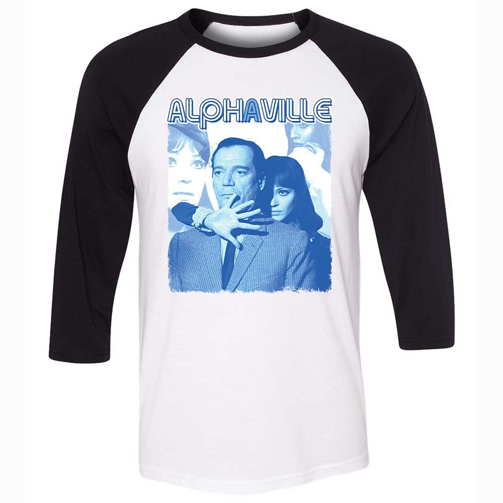Unisex 3/4 Baseball Tee - WEJC18ME - White/Black - 1