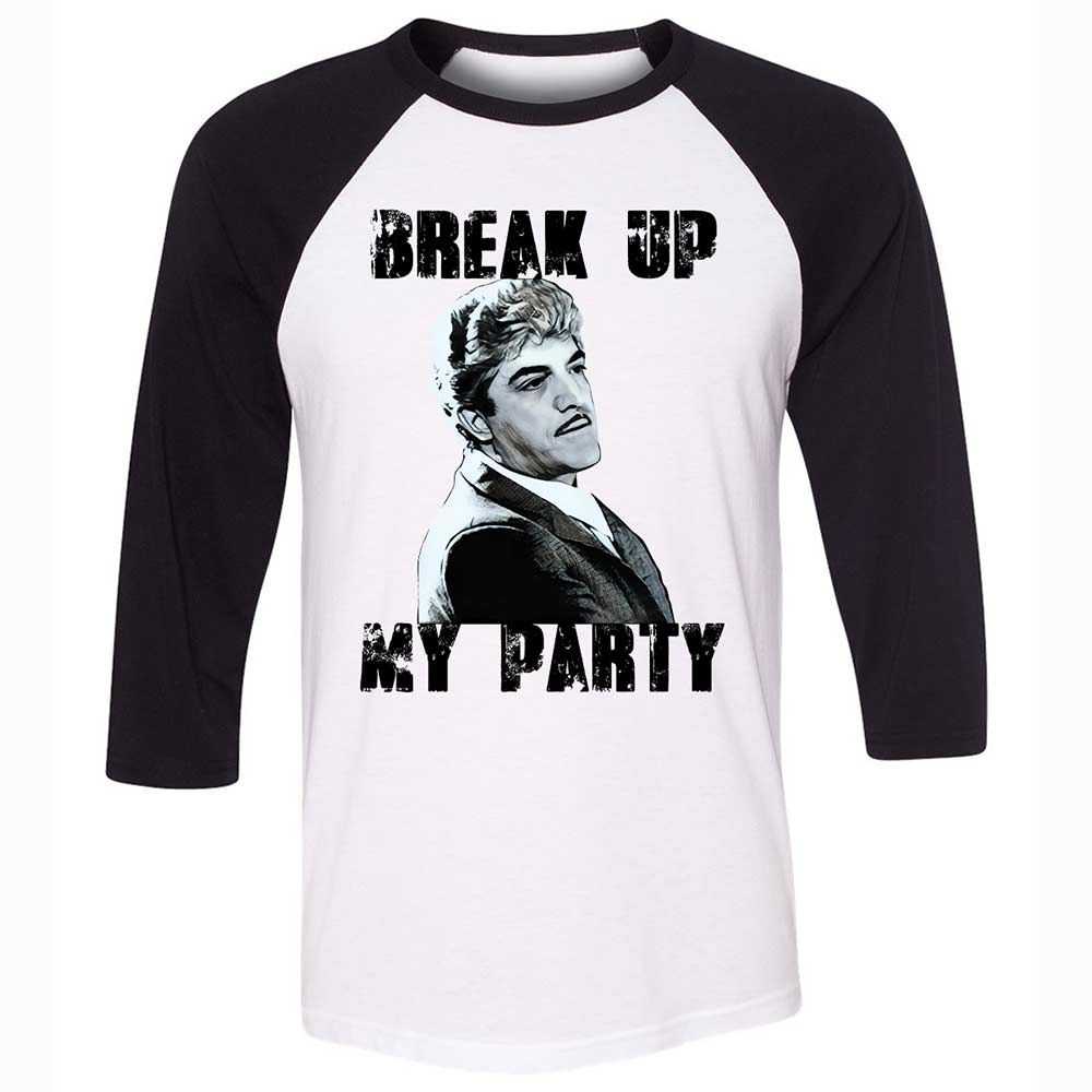 Unisex 3/4 Baseball Tee - BQ1B5HFJ - White/Black - 1