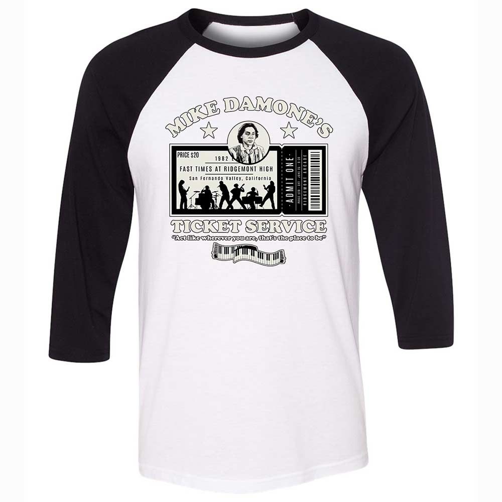 Damone's Ticket Service - White/Black - 1