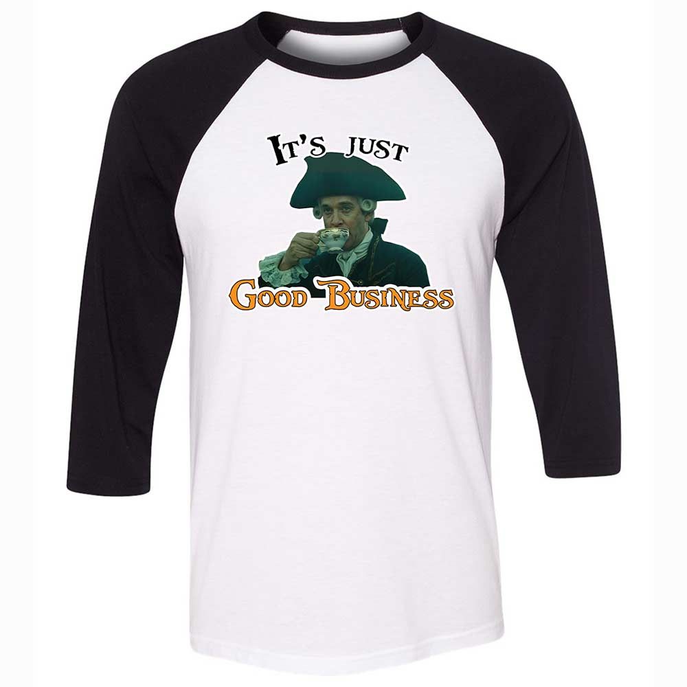 Unisex 3/4 Baseball Tee - LQPDCFJS - White/Black - 1
