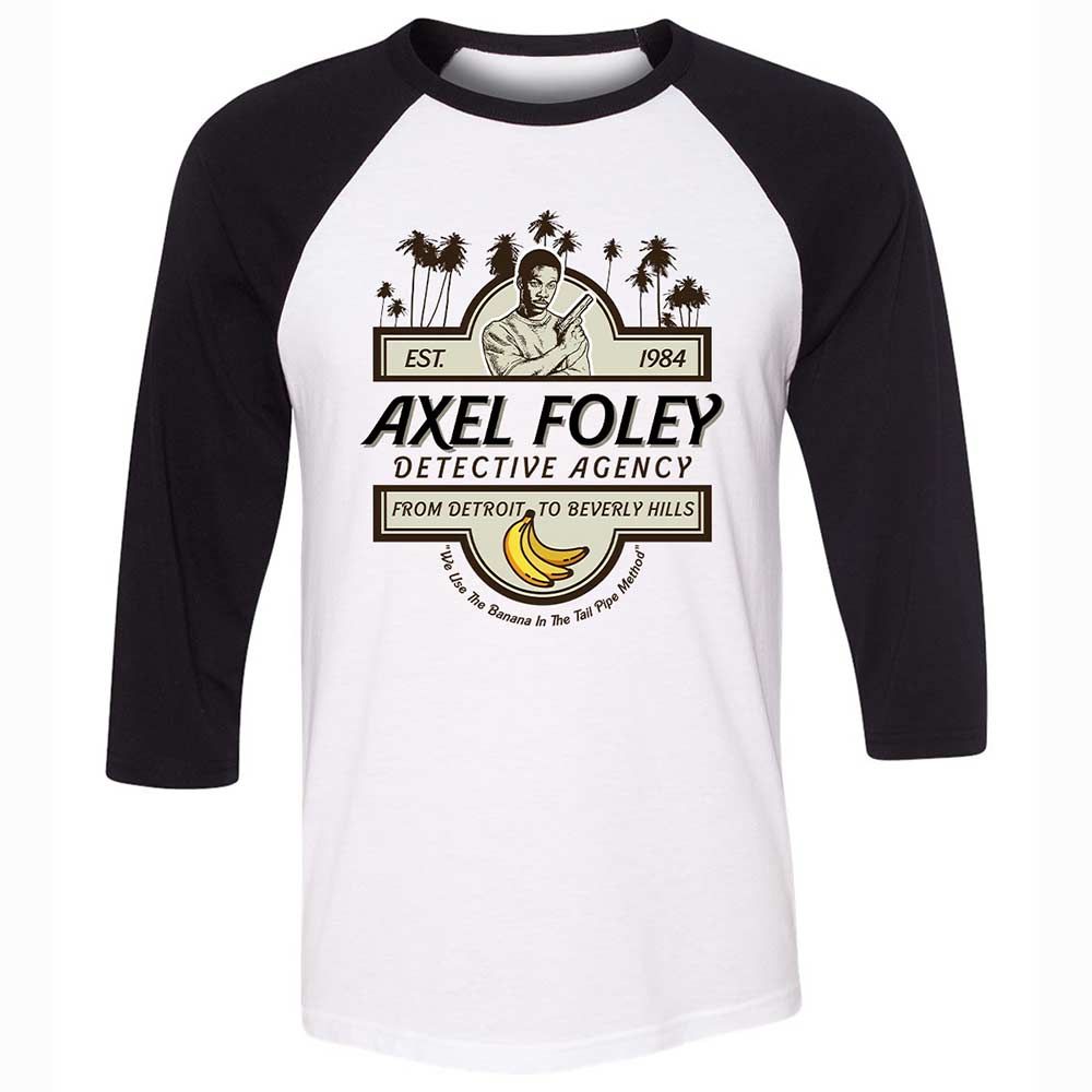 Unisex 3/4 Baseball Tee - A6J48JCT - White/Black - 1