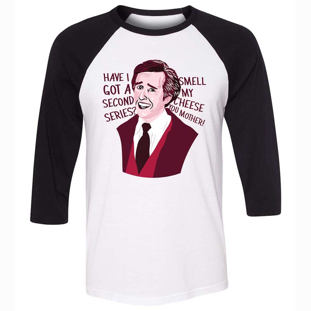 Unisex 3/4 Baseball Tee - DLFRZQXB - White/Black - 1