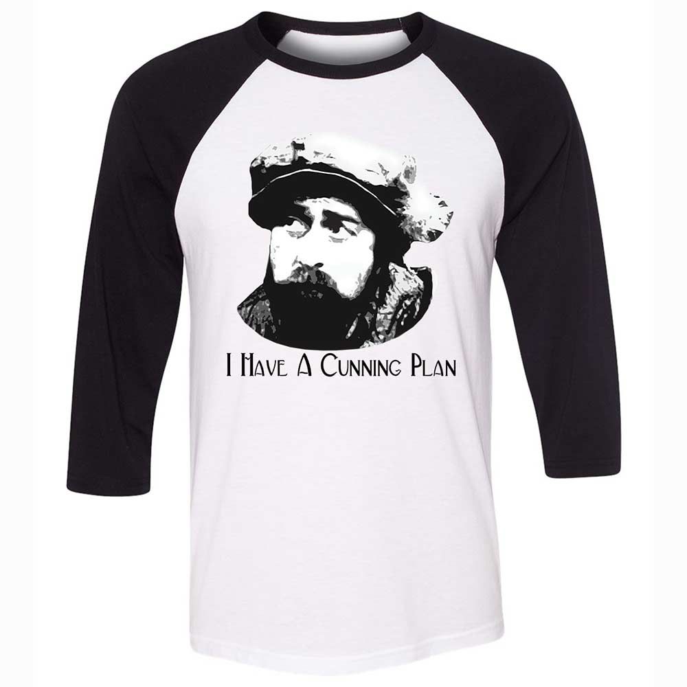 I Have A Cunning Plan - White/Black - 1