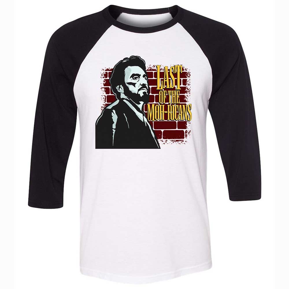 Unisex 3/4 Baseball Tee - VYDZ13UN - White/Black - 1