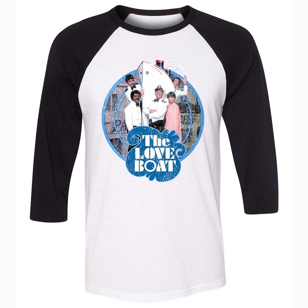 Unisex 3/4 Baseball Tee - 5G2VY8KX - White/Black - 1