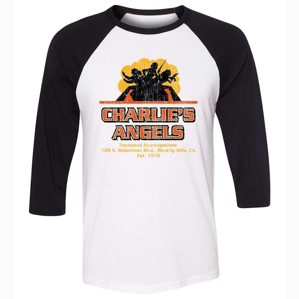 Unisex 3/4 Baseball Tee - WTRJTLEQ - White/Black - 1