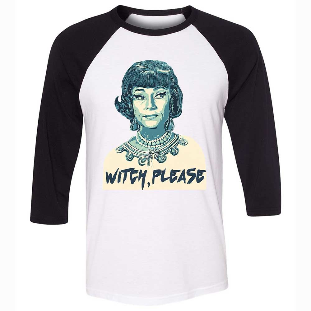Unisex 3/4 Baseball Tee - ZHWY795B - White/Black - 1