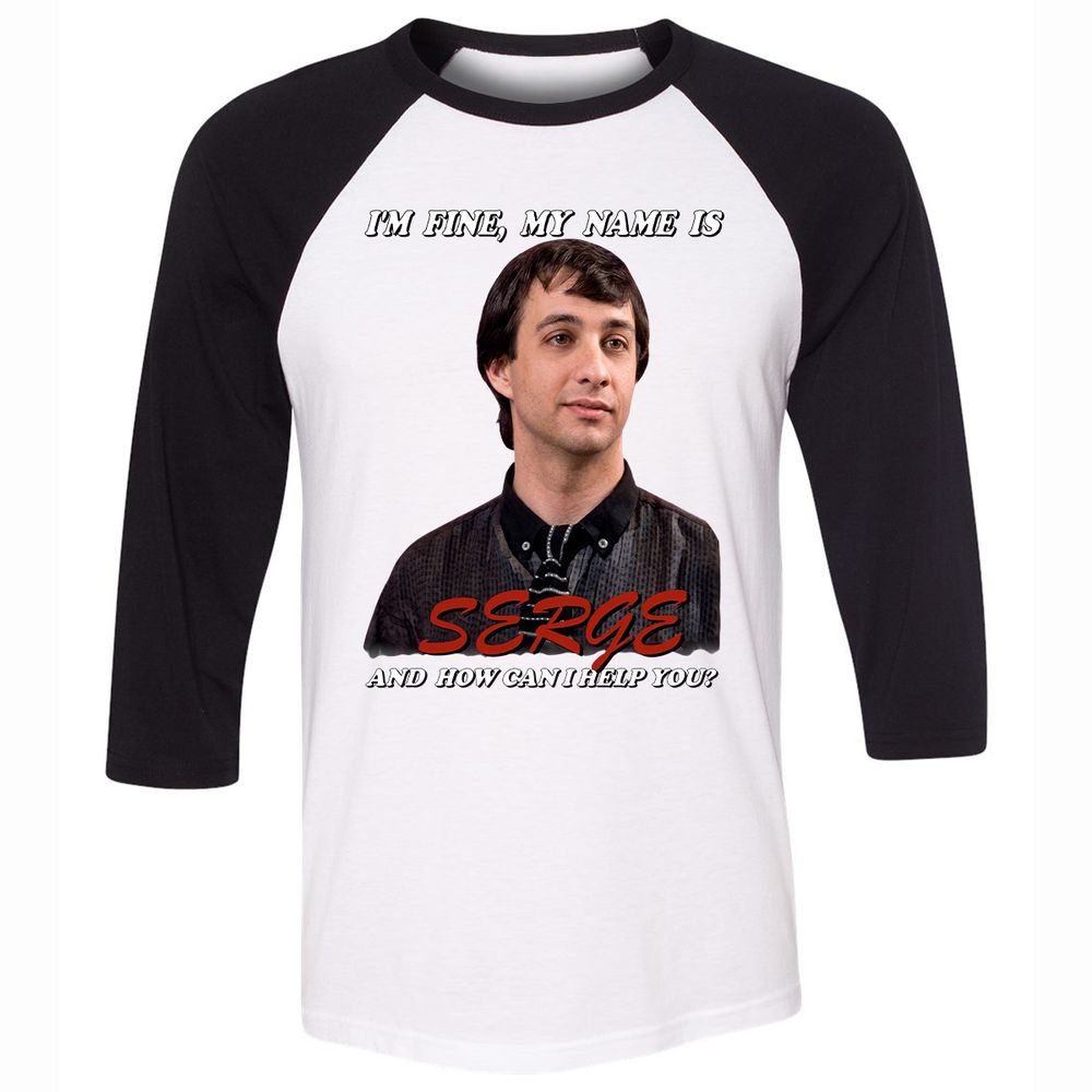 Unisex 3/4 Baseball Tee - LJF9KEV7 - White/Black - 1