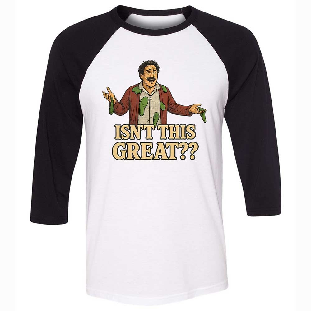 Unisex 3/4 Baseball Tee - ZD6APRUS - White/Black - 1
