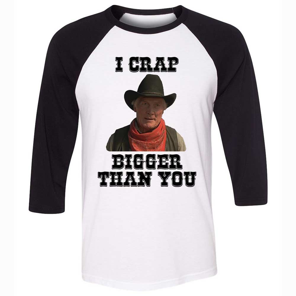I Crap Bigger Than You - White/Black - 1