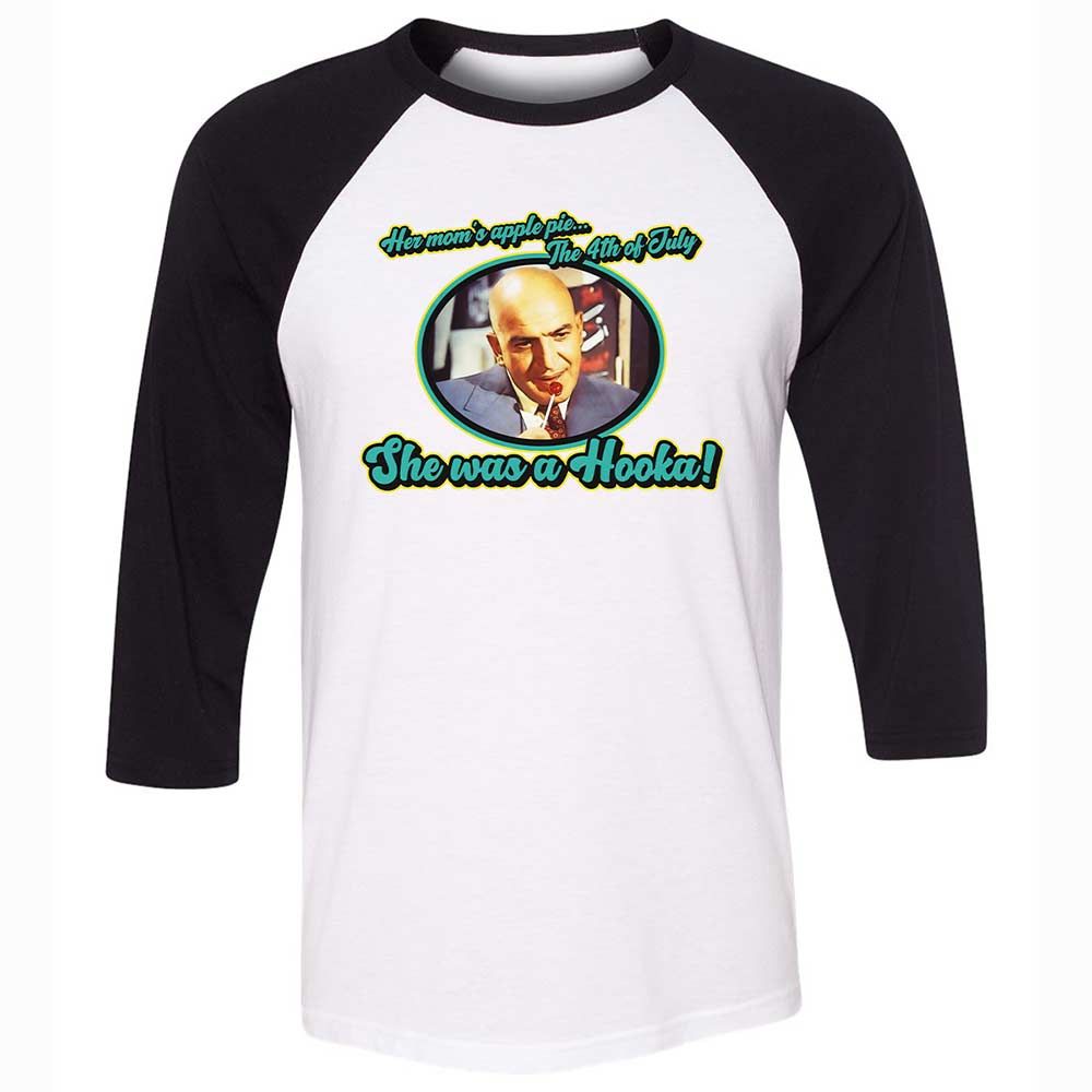 Unisex 3/4 Baseball Tee - GXDF43TR - White/Black - 1