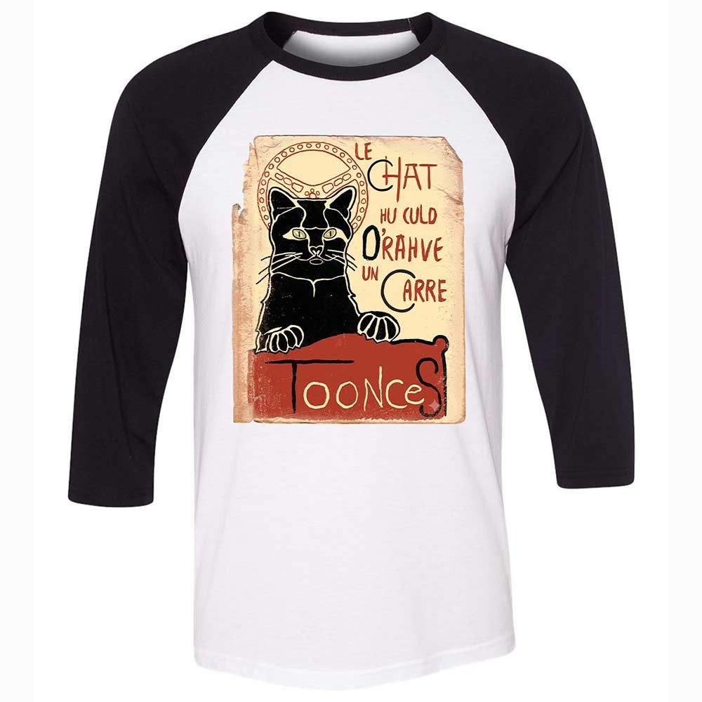 Toonces - Le Chat Noir - White/Black - 1