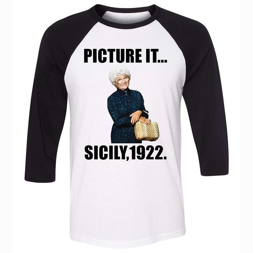 Unisex 3/4 Baseball Tee - W2ZMBZZ8 - White/Black - 1