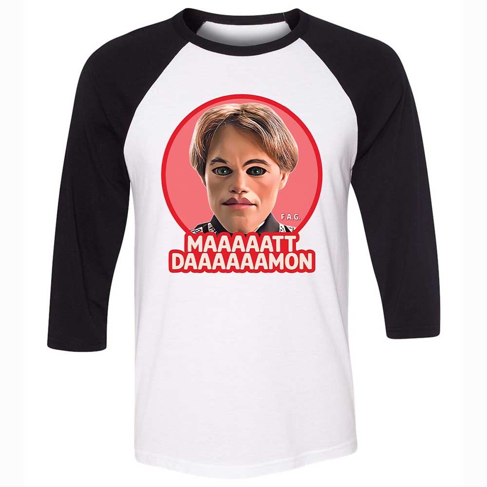 Maaaaatt Daaaaamon - White/Black - 1