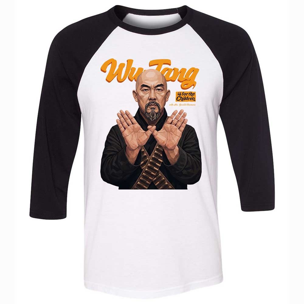 Unisex 3/4 Baseball Tee - P9QXT1XZ - White/Black - 1