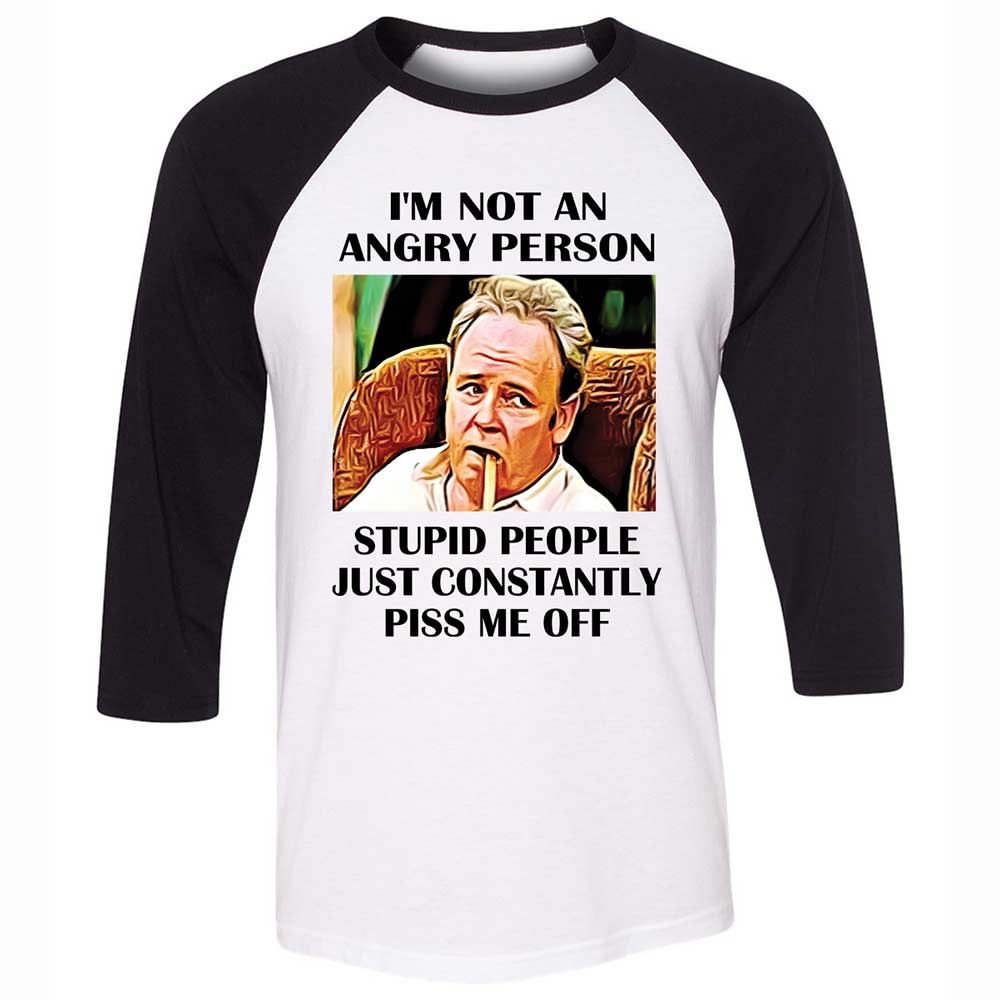 I'm not an angry person - White/Black - 1