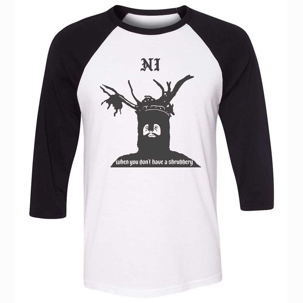 Ni When you don't have a shrubbery - White/Black - 1