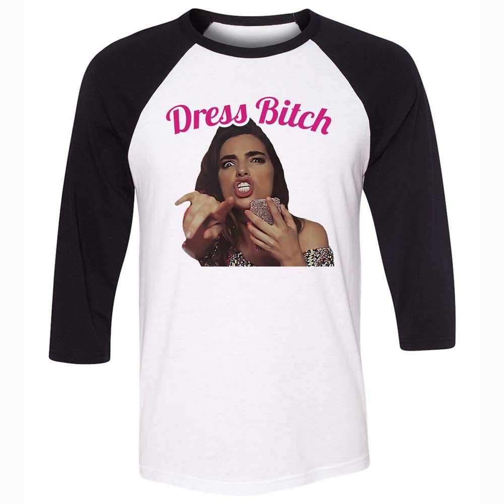 Dress Bitch - White/Black - 1