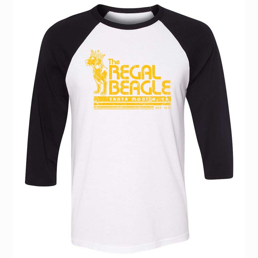Unisex 3/4 Baseball Tee - UY2U3GTP - White/Black - 1