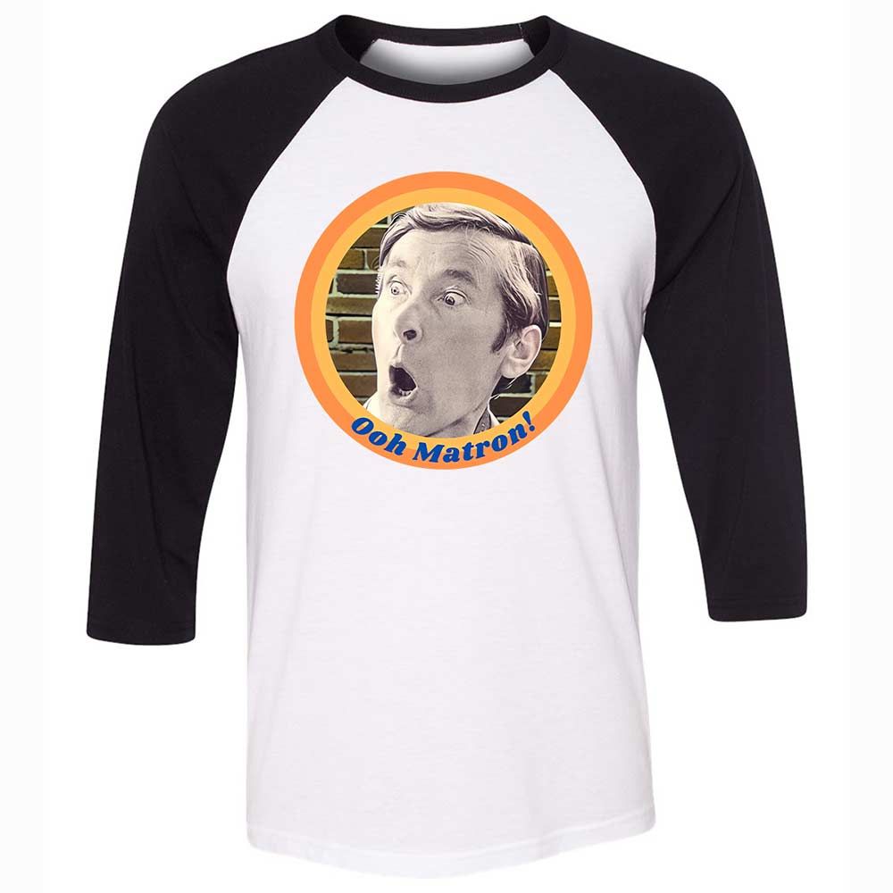 Unisex 3/4 Baseball Tee - XYTMGR5X - White/Black - 1