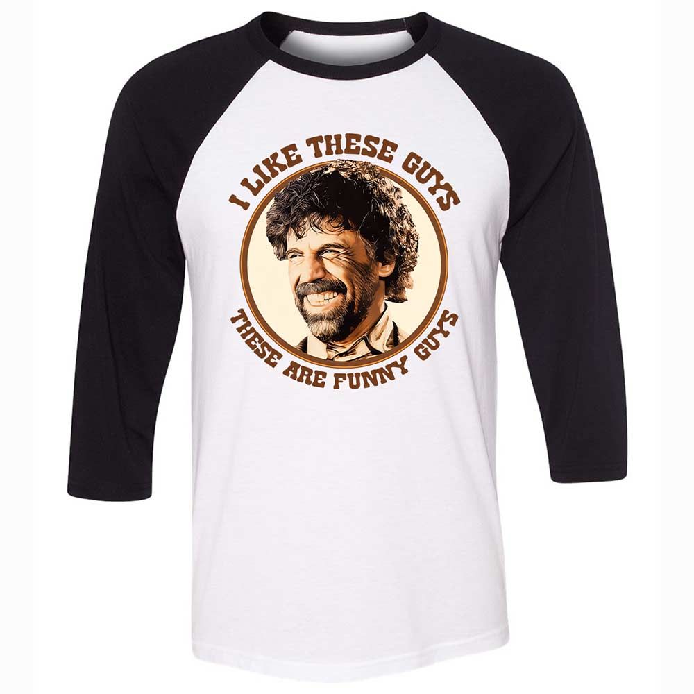 Unisex 3/4 Baseball Tee - GQW1269R - White/Black - 1