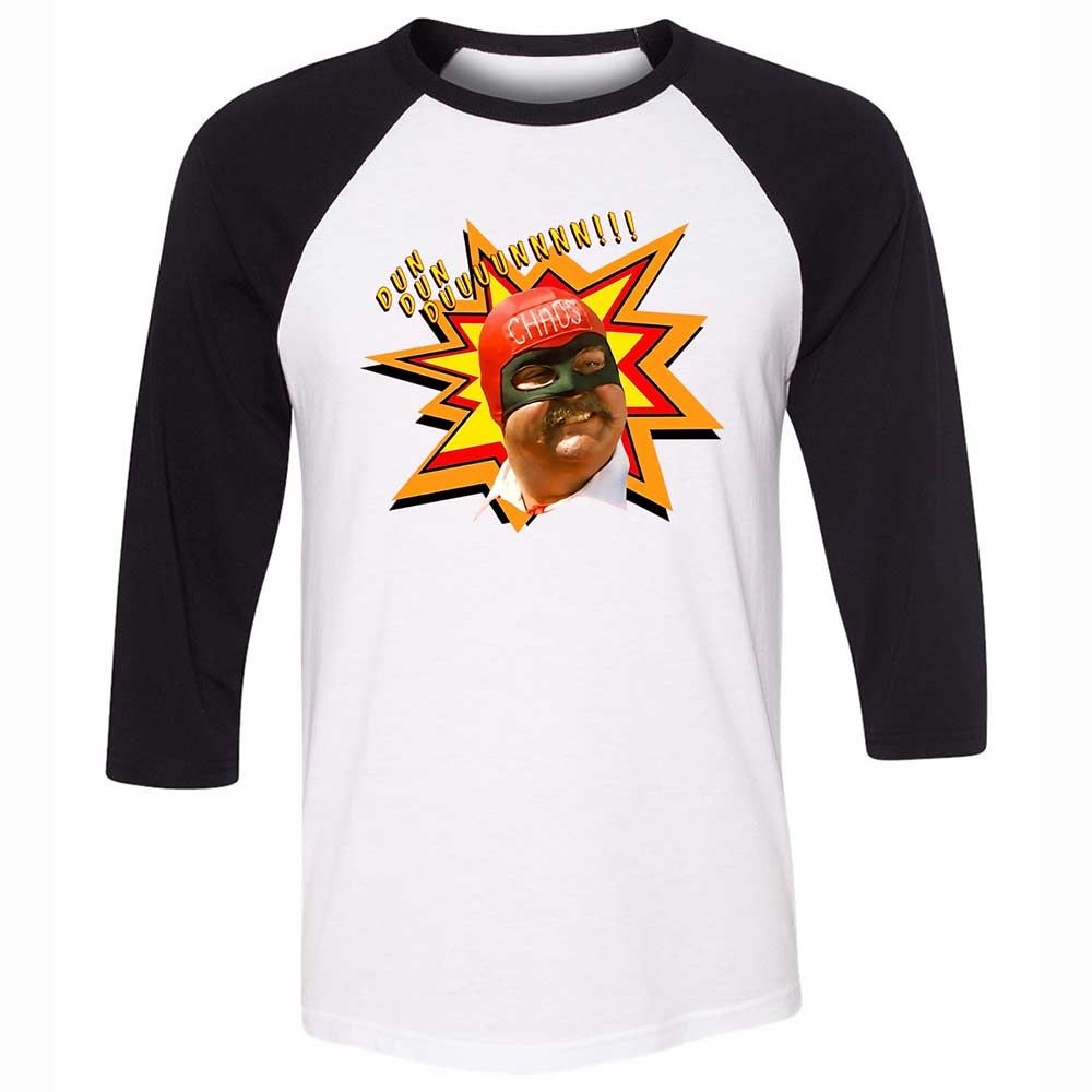 Unisex 3/4 Baseball Tee - ZL8F46ZD - White/Black - 1