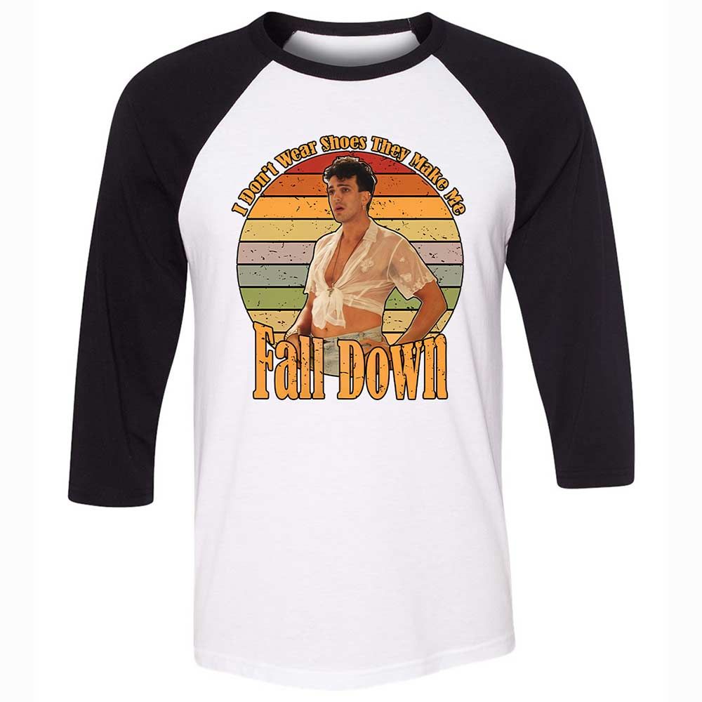 Unisex 3/4 Baseball Tee - Z3E114KV - White/Black - 1