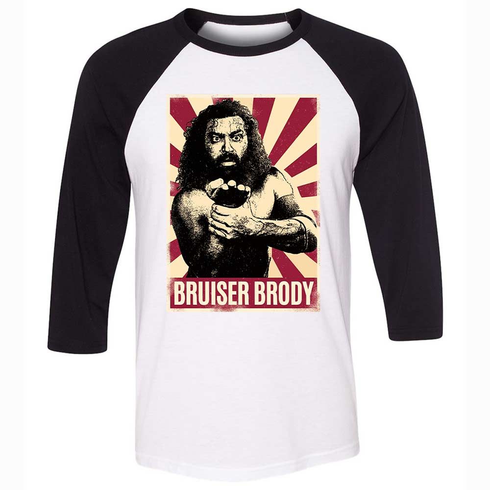 Unisex 3/4 Baseball Tee - 3YWBYTXZ - White/Black - 1